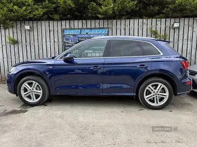 Used Audi Q5 S-Line 190 HP (139 kW) 2017 Blue SUV