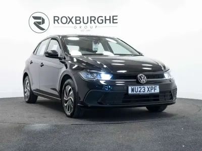 Begagnad VW Polo S 95 HK (69 kW) 2023 Svart Halvkombi
