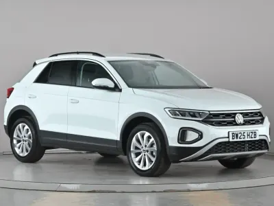 Begagnad VW T-Roc Match 115 HK (84 kW) 2025 Vit SUV