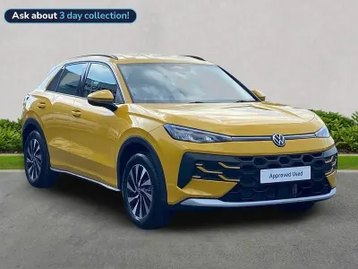 New VW T-Roc Life 2026 Yellow SUV