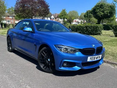 Usado BMW 435 M Sport 2018 Azul Cabrios