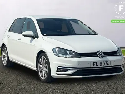 Used VW Golf VII GT 150 HP (110 kW) 2018 White Hatchback