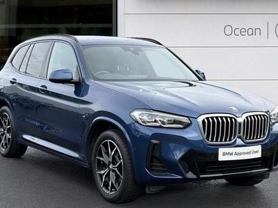 Used BMW X3 M Sport 187 HP (137 kW) 2022 Blue SUV