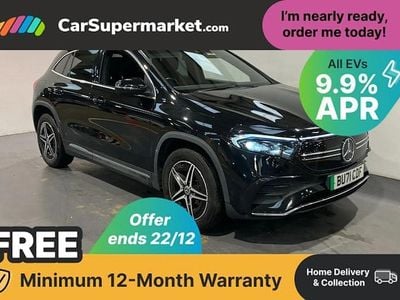 Used 2022 Mercedes EQA250 AMG line SUV | £17,176 (Good price)