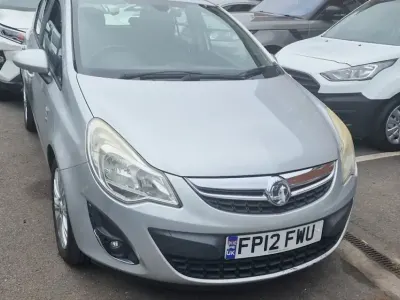 Used Vauxhall Corsa 2012 Silver Hatchback