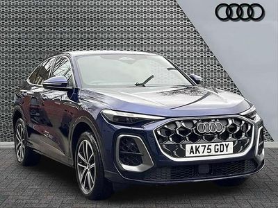 Used Audi Q5 Sportback S-Line 200 HP (147 kW) 2025 Blue SUV