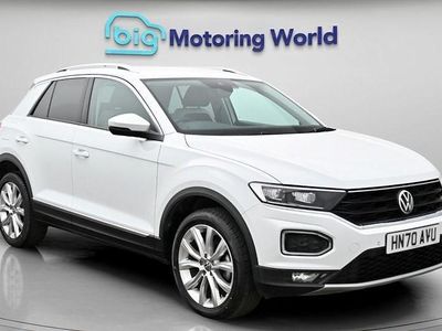 Used VW T-Roc SEL 150 HP (110 kW) 2021 White SUV