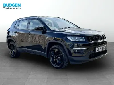 Begagnad Jeep Compass Night Eagle 140 HK (102 kW) 2021 Svart SUV