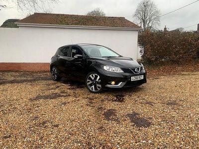 Used Nissan Pulsar Tekna 2016 Black Hatchback