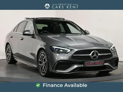 Used Mercedes C220 AMG Line Premium Plus 200 HP (147 kW) 2024 Grey Sedan