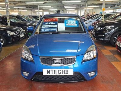 Used Kia Rio 2011 Blue Hatchback