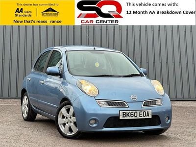 Used Nissan Micra N-TEC 86 HP (63 kW) 2010 Blue Hatchback