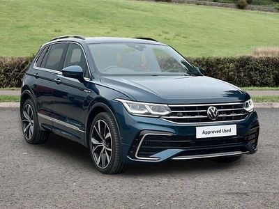 Used VW Tiguan R-line 150 HP (110 kW) 2023 Blue SUV