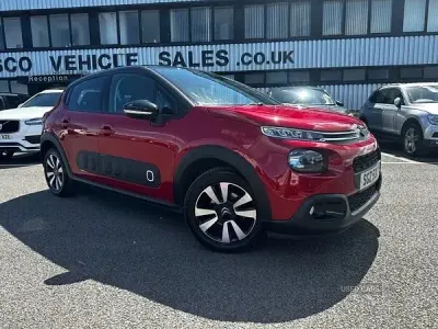 Used Citroën C3 Flair 83 HP (61 kW) 2020 Red Hatchback