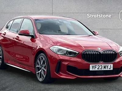 Used BMW 128 ti Shadowline 265 HP (194 kW) 2023 Red Hatchback