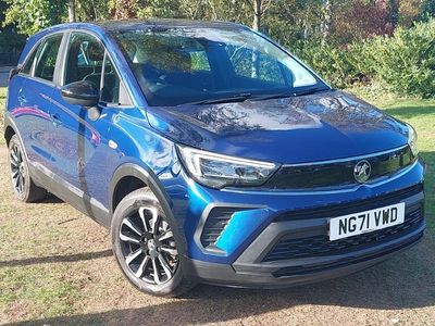 Blue Used 2022 Vauxhall Crossland Edition SUV | £10,498 (Good price)