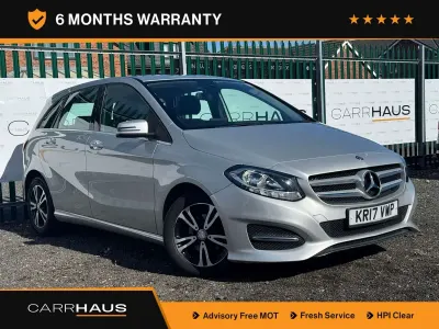 Used Mercedes B180 SE 109 HP (80 kW) 2017 Silver MPV