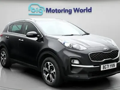 Gebraucht Kia Sportage 136 PS (100 kW) 2021 Schwarz SUV