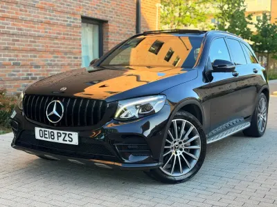 Used Mercedes GLC350 AMG line 2018 Black Estate