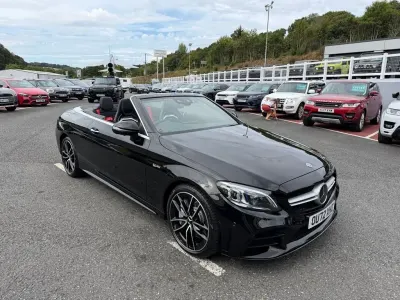 Used Mercedes C43 AMG Premium Plus 2022 Black Cabriolet