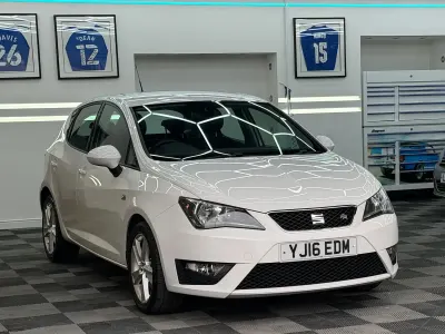 Used Seat Ibiza FR 108 HP (79 kW) 2016 White Hatchback