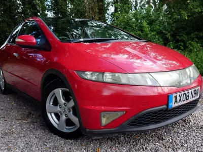 Used Honda Civic ES 138 HP (101 kW) 2008 Red Hatchback
