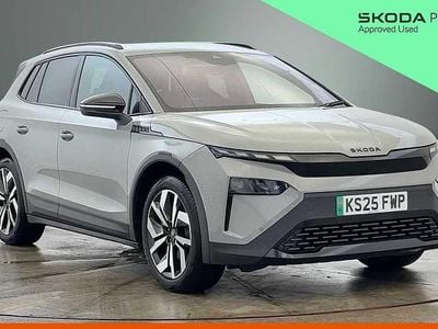 Meteor grey Used 2025 Skoda Elroq SportLine SUV | £30,290 (Fair price)