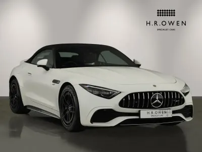 Used Mercedes SL43 AMG Premium Plus 2023 White Cabriolet
