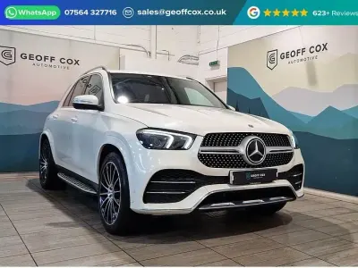 Begagnad Mercedes GLE400 AMG line 2022 Vit Kombi