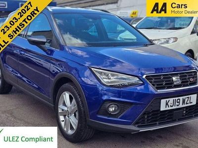 Used Seat Arona FR 115 HP (84 kW) 2019 Blue SUV