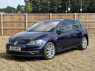 Blue Used 2019 VW Golf VII GT Hatchback | £13,400 (Fair price)