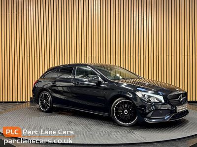 Used Mercedes CLA220 Shooting Brake AMG line 2018 Black Estate