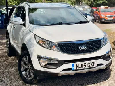 Used Kia Sportage 2015 White SUV