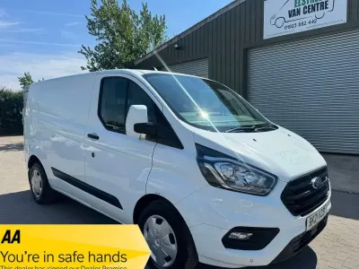 Used Ford Transit Custom Trend 130 HP (95 kW) 2021 White Van