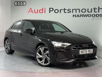 Used Audi A3 Black Edition 150 HP (110 kW) 2025 Black Hatchback