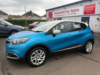 Used Renault Captur Dynamique 90 HP (66 kW) 2014 Blue SUV
