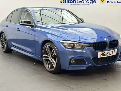 Used BMW 320 M Sport 184 HP (135 kW) 2018 Blue Sedan