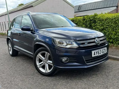 Used VW Tiguan R-line 140 HP (102 kW) 2013 Blue SUV