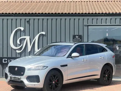 Used Jaguar F-Pace S 300 HP (220 kW) 2017 Silver SUV