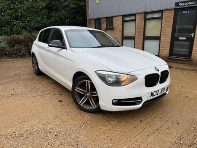 Used BMW 116 Sport Line 2013 White Hatchback