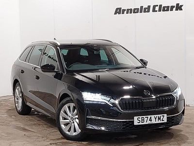 Used Skoda Octavia SE L 150 HP (110 kW) 2025 Black Estate
