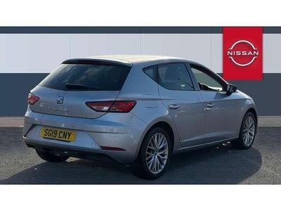 Used Seat Leon SE Dynamic 115 HP (84 kW) 2019 Silver Hatchback