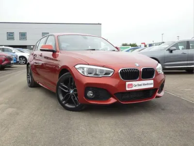 Used BMW 118 M Sport 134 HP (98 kW) 2017 Orange Hatchback