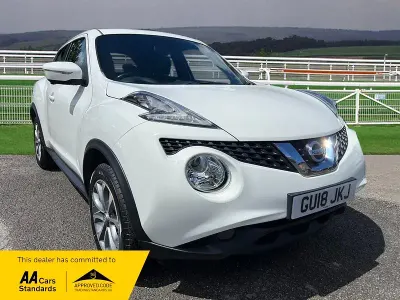 Used Nissan Juke Tekna 110 HP (80 kW) 2018 White SUV
