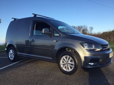 used VW Caddy 2.0 TDI BlueMotion Tech 102PS Highline Nav Van 54188 miles NO VAT 2 owner