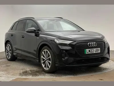 Used Audi Q4 e-tron Comfort 150 kW (204 HP) 2022 Black SUV