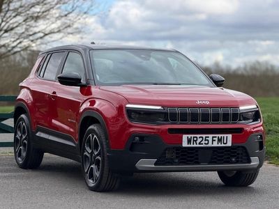 Used Jeep Avenger Summit 100 HP (73 kW) 2025 Red SUV