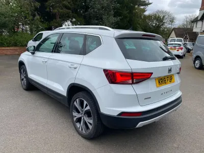 Usado Seat Ateca Ecomotive 115 HP (84 kW) 2018 Branco SUV