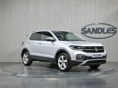 Used VW T-Cross SEL 110 HP (80 kW) 2021 Silver SUV