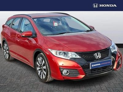 Used Honda Civic SE Plus 139 HP (102 kW) 2017 Red Estate